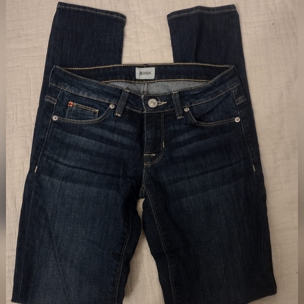 Hudson Jeans Women's Skinny Jeans - Dark Blue